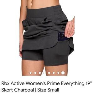 Rbx active nwt skirt, skirt with shorts under , have 1x available, with pockets